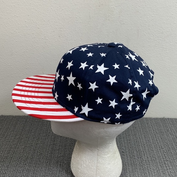 Stars & Stripes Snapback Hat Unisex OS Red White Blue Old Glory USA America Cap - Picture 7 of 14